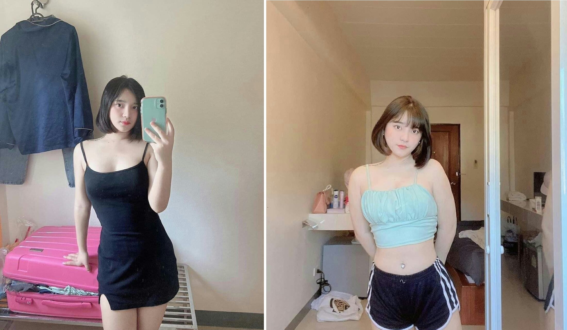 Cô gái tóc ngắn dâm đãng mê mẩn BJ