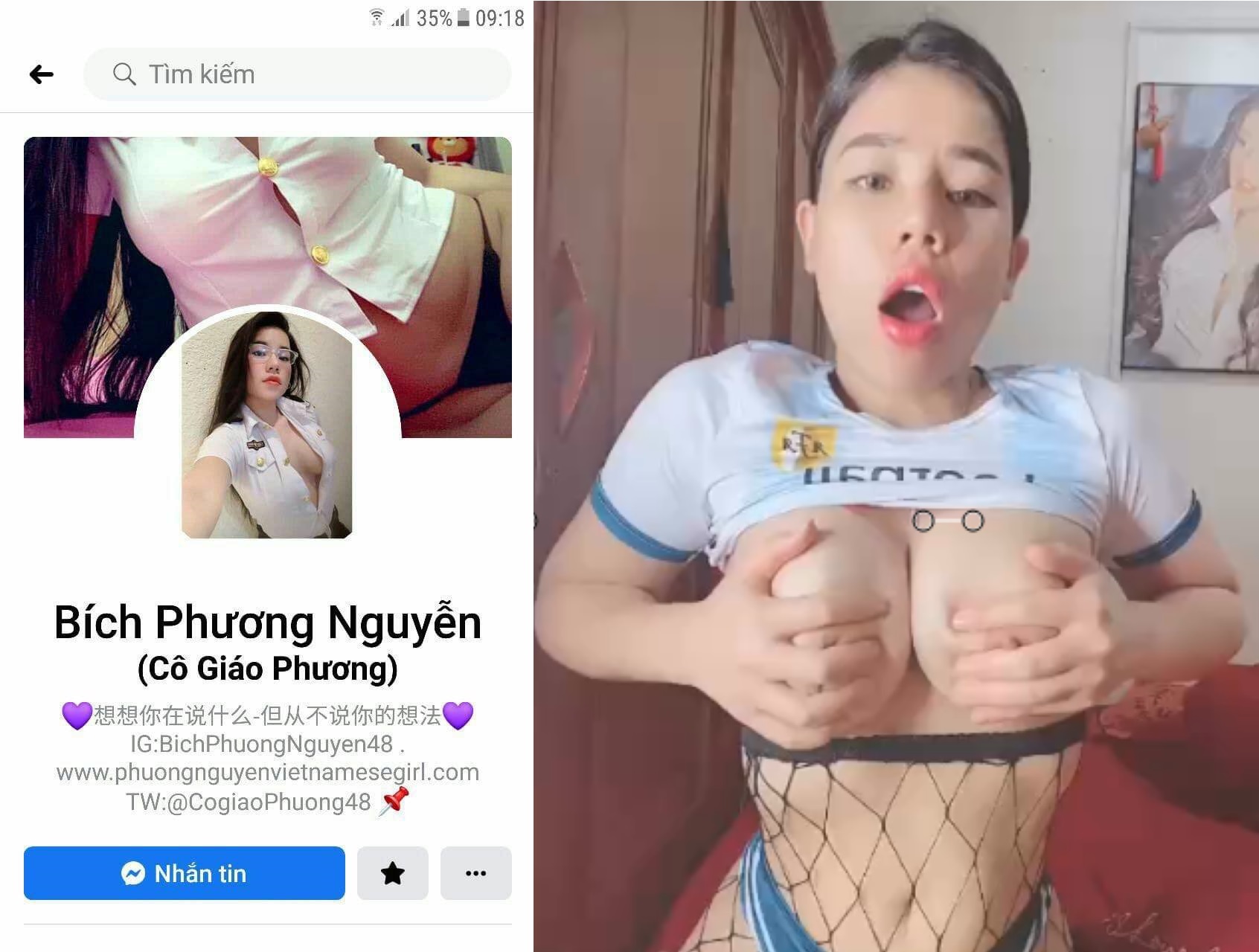 Cô giáo Bích Phương dạy chịch chuyên nghiệp