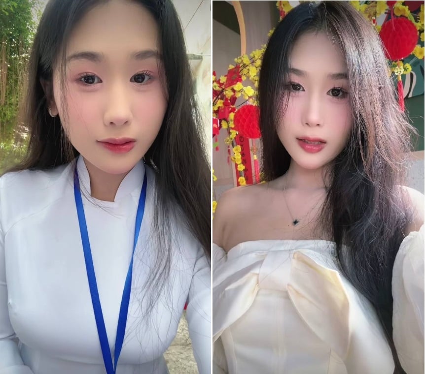 Nữ sinh quyến rũ khát khao tình yêu từ bạn trai