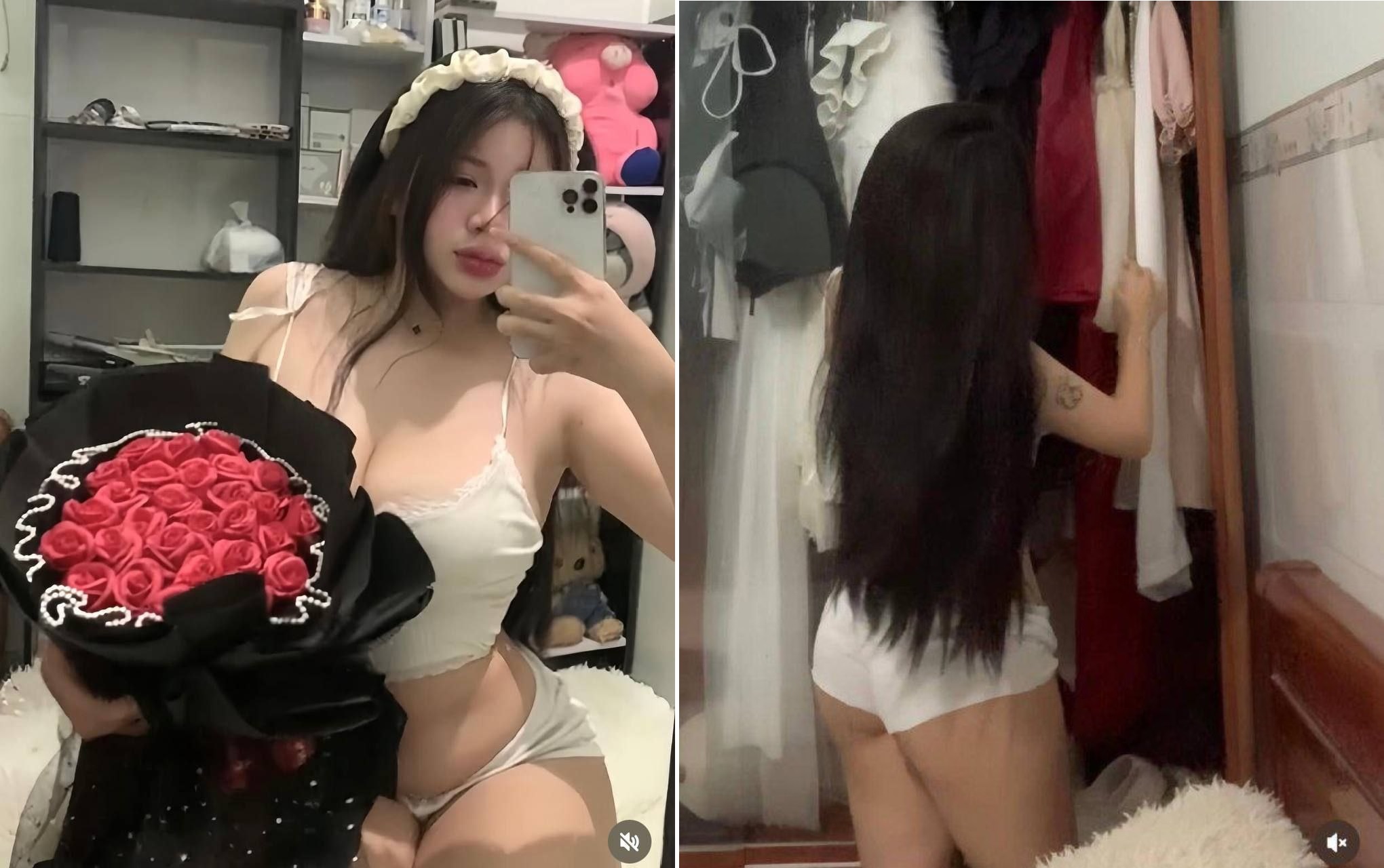 Sex online cô em ngon hơn Trần Hà Linh
